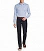 Cremieux Blue Label Solid Long Sleeve Cotton Interlock Polo Shirt - Image 3