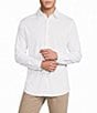 Cremieux Blue Label Solid Long Sleeve Cotton Interlock Shirt - Image 1