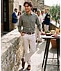Cremieux Blue Label Solid Long Sleeve Woven Shirt - Image 5