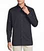 Cremieux Blue Label Solid Oxford Long Sleeve Woven Shirt - Image 5