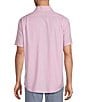 Cremieux Blue Label Solid Oxford Short Sleeve Woven Shirt - Image 6
