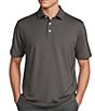 Cremieux Blue Label Solid Performance Stretch Short Sleeve Golf Polo Shirt - Image 1