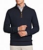Cremieux Blue Label Solid Quarter Zip Cashmere Sweater - Image 1