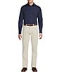 Cremieux Blue Label Solid Seersucker Performance Long Sleeve Woven Shirt - Image 3