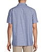 Cremieux Blue Label Solid Short Sleeve Woven Shirt - Image 2