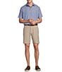 Cremieux Blue Label Solid Short Sleeve Woven Shirt - Image 3