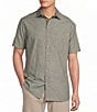 Cremieux Blue Label Solid Short Sleeve Woven Shirt - Image 5