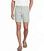 Cremieux Blue Label St. Barts Collection Flat Front Solid CMX 7#double; Inseam Shorts - Image 1