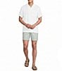 Cremieux Blue Label St. Barts Collection Flat Front Solid CMX 7#double; Inseam Shorts - Image 3