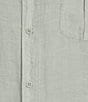 Cremieux Blue Label St. Barts Solid Linen Long Sleeve Woven Shirt - Image 5