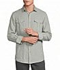 Cremieux Blue Label St. Barts Solid Linen Long Sleeve Woven Shirt - Image 4