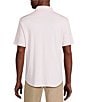 Color:Light Pink - Image 2 - Blue Label Thin Striped Short Sleeve Interlock Coatfront Shirt