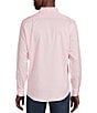 Color:Pink - Image 2 - Blue Label Stripes Of St. Tropez Collection Albini Stripe Long Sleeve Woven Shirt
