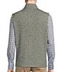 Color:Kombu Green - Image 2 - Blue Label Sweater Fleece Full-Zip Vest