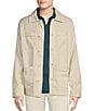 Color:Perfect Stone - Image 1 - Blue Label Tahiti Collection Linen Field Shirt Jacket