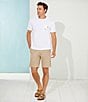 Color:Lucent White - Image 5 - Blue Label Tahiti Collection Printed Pocket Short Sleeve T-Shirt