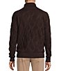 Cremieux Blue Label Tailor's Mark Collection Solid Cable Knit Turtleneck Sweater - Image 2