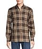 Color:Multi Color - Image 1 - Blue Label The Gamekeeper Collection Plaid Cotton Twill Long Sleeve Woven Shirt
