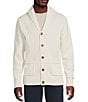 Cremieux Blue Label The South Fork Collection Wool Cardigan, Color:Ecru Heather - Image 1