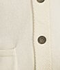 Cremieux Blue Label The South Fork Collection Wool Cardigan, Color:Ecru Heather - Image 4