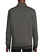 Color:Black/Gray Multi - Image 2 - Blue Label Tribeca Collection Jacquard Knit Quarter-Zip Pullover