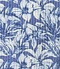 Cremieux Blue Label Tropical Floral Print Seersucker Short Sleeve Button Front Shirt - Image 4