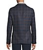 Cremieux Blue Label Windowpane Blazer, Color:Blue - Image 2