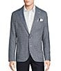 Cremieux Blue Label Wool Blend Check Blazer, Color:Grey - Image 3