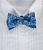 Cremieux Bryce Flower Print Silk Bow Tie - Image 1