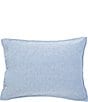 Color:Blue - Image 1 - Cameron Chambray Pillow Sham