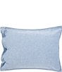 Cremieux Cameron Chambray Pillow Sham, Color:Blue - Image 2