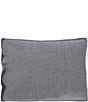 Cremieux Cameron Chambray Pillow Sham, Color:Gray - Image 2