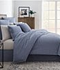 Color:Blue - Image 1 - Cameron Collection Chambray Duvet Cover