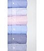 Cremieux Classic Fit Non-Iron Spread Collar Plaid Printed Dress Shirt, Color:White - Image 2