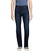 Color:Blue - Image 1 - Cremieux Premium Denim Relaxed Straight Fit Full Length Jeans
