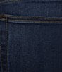 Color:Blue - Image 4 - Cremieux Premium Denim Relaxed Straight Fit Full Length Jeans