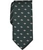 Cremieux Diamond Stripe Medallion Traditional Silk Tie - Image 2