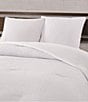 Cremieux Dorm Essentials Collection Crinkle Textured Comforter, Color:White - Image 2