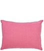 Cremieux Dorm Essentials Collection Reversible Quilt Breakfast Pillow, Color:Pink/Purple - Image 2