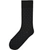 Cremieux Dotted Crew Socks - Image 1