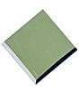 Color:Green - Image 2 - Foster Bordered Solid Pocket Square