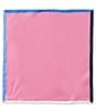 Cremieux Foster Bordered Solid Pocket Square - Image 1