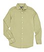 Color:Four Leaf Clover - Image 1 - Garment-Dyed Long-Sleeve Coatfront Shirt
