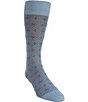 Cremieux Gridded Medallion Socks - Image 2