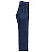 Color:Blue - Image 2 - Big & Tall Straight Fit Stretch Jeans