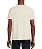 Color:Cloud Dancer White - Image 2 - Jeans Brunes Short Sleeve Crew Neck T-Shirt