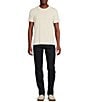 Color:Cloud Dancer White - Image 3 - Jeans Brunes Short Sleeve Crew Neck T-Shirt