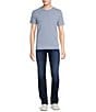 Color:Forever Blue - Image 3 - Jeans Brunes Short Sleeve Crew Neck T-Shirt