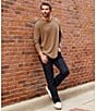 Cremieux Premium Denim Relaxed Straight Fit Dark Wash Stretch Jeans, Color:Dark Blue Resin - Image 5