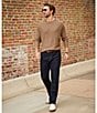 Cremieux Premium Denim Relaxed Straight Fit Dark Wash Stretch Jeans, Color:Dark Blue Resin - Image 6